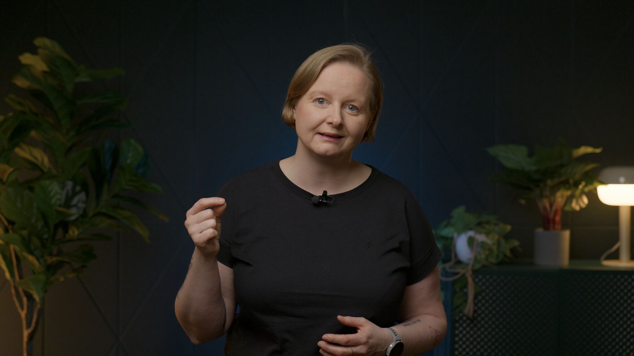 Eliška Martynková při školení